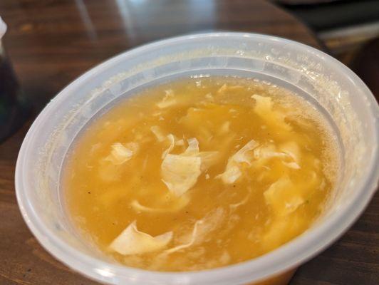 Egg drop soup