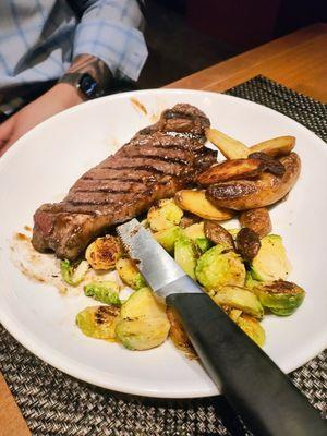 Steak & brussel sprouts