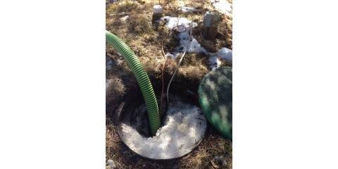 Frozen Septic Tank