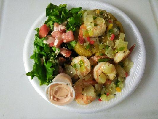 Mofongo con Shrimp