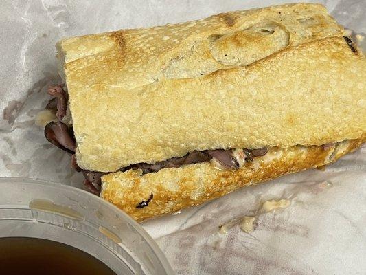 French Dip with Au Jus Sauce