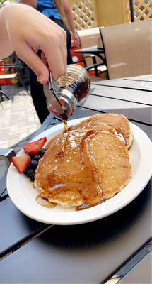 Buttermilk pancake stack