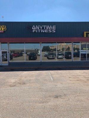 Anytime Fitness Big Spring Storefront