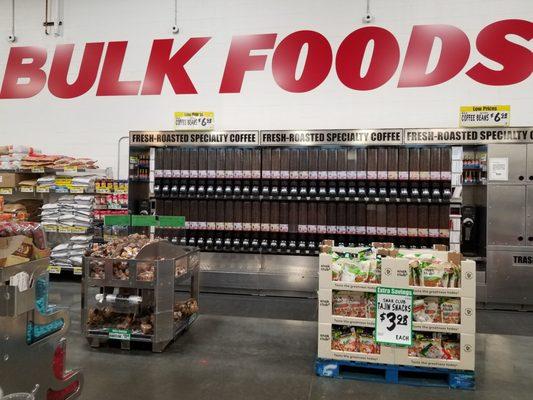 Love the Bulk Food section. Buy in quantities you need.