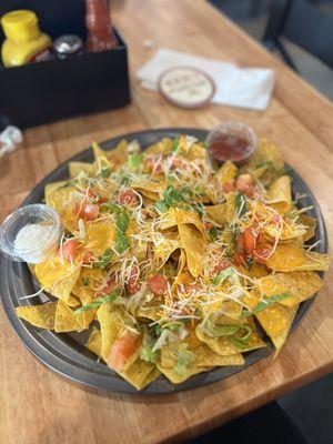 Nachos- made vegetarian!