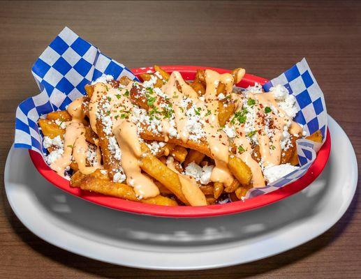 Garlic Feta Fries