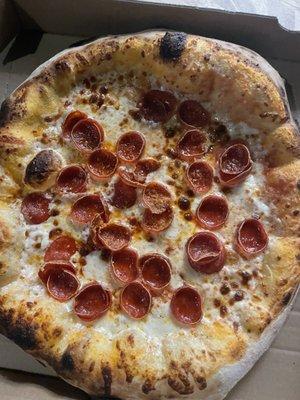 Pepperoni woodfire