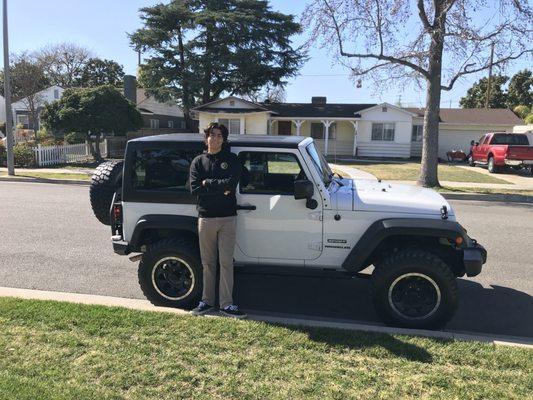 Tim and his new ride !