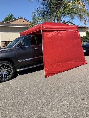 Window tinting Cadillac