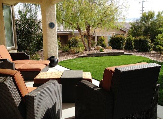 Create your own private sanctuary in your backyard.