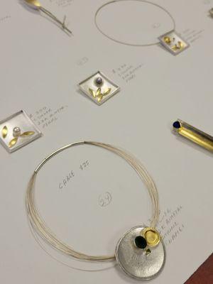 Contemporary jewelry by Clara Ines Arana