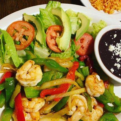 Shrimp fajita