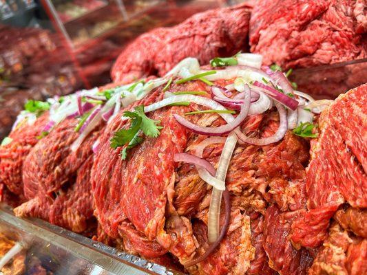 Marinated carne asada