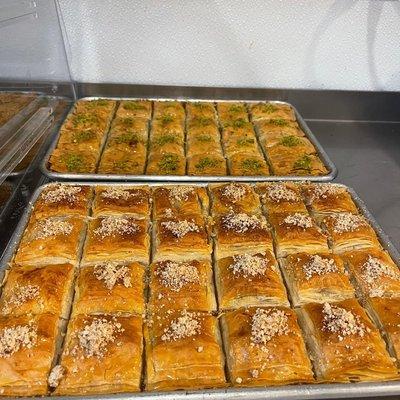 Almond and Pistachio Baklava