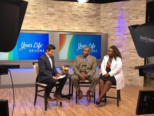 SUN, INC feature television segment on "Your Life Arizona" on 3TV and CBS 5.