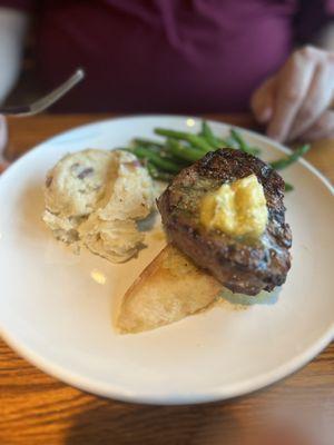 Garlic-Herb Butter Basted Filet Mignon