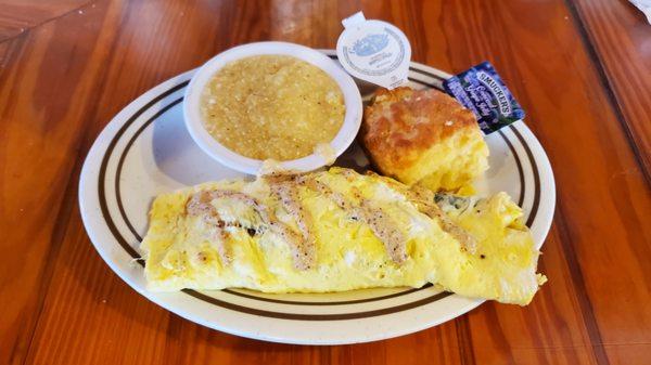 Seafood Omelet