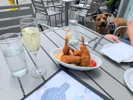 Amen Street's Famous Shrimp Corndogs