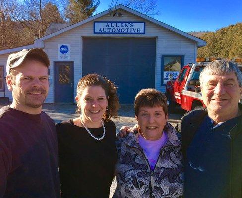 Previous owners - Bonnie and Van Allen