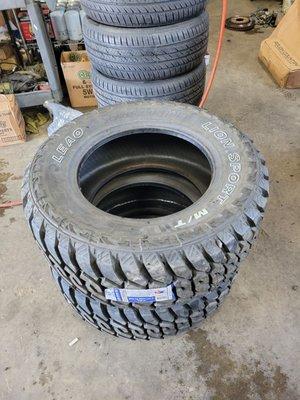 New tires for a great price.