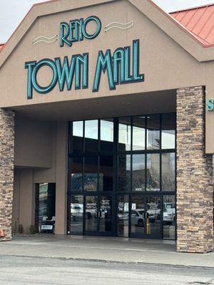 Reno Town Mall and the Sierra View Library in Reno