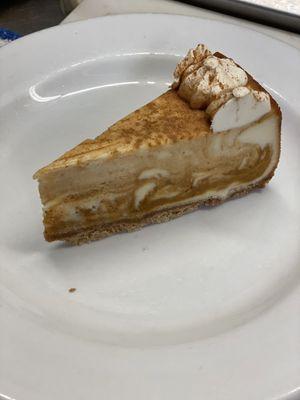 Pumpkin cheesecake