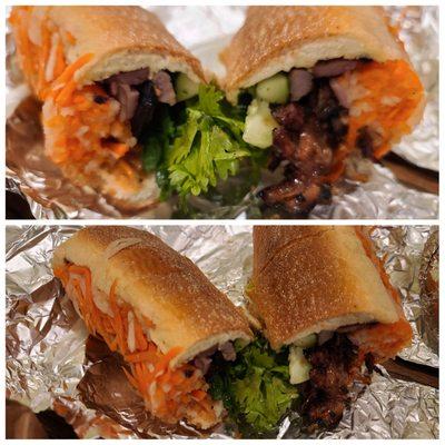 Banh mi pork