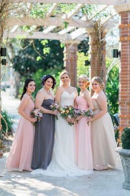 Winter Park wedding bridal party hair & makeup by LeJeune Artistry. Photography by ShainaDeCiryan.com