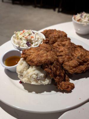 Fried chicken dinner