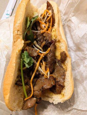 Pork banh mi