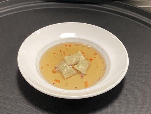 Chicken consommé