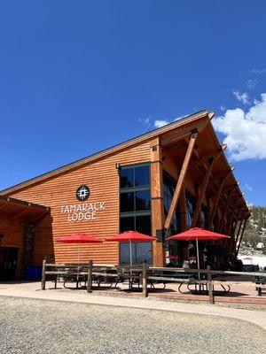 Tamarack Lodge - restaurant at the top of the mountain