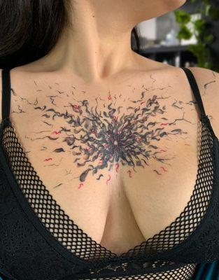 Abstract tattoo by Neslihan