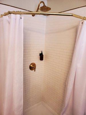 Shower for float spa