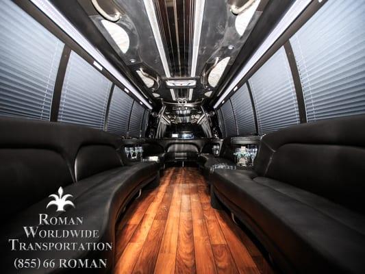 28 Passenger Limo Bus, Large Groups, Birthdays, Weddings, Wine Tasting, Corporate Events, Airport Services, Leisure Travel.