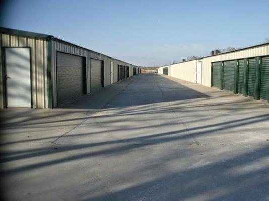 Storage units at Granbury Self Storage