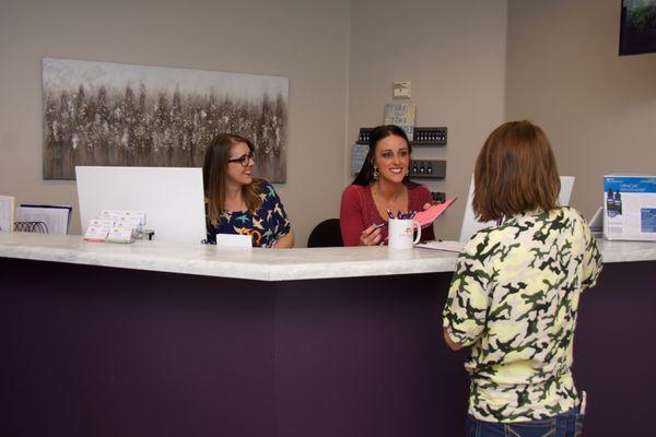 Front Desk Greeting!