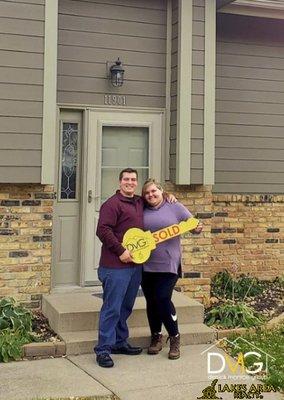 Congrats you 2 on your 1st new home:-) All of us at DMG appreciate the opportunity to help.