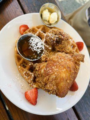 Chicken and Waffles Brunch