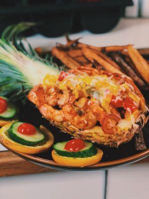 Hawaiian Shrimp Pineapple