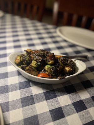 Candied Brussels sprouts