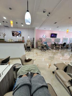 Best pedi I've had in a while!