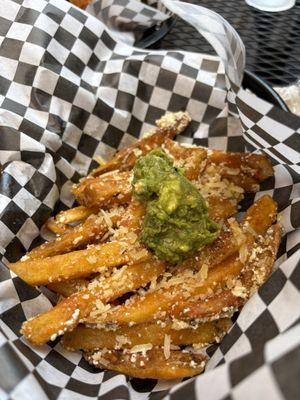 Guacamole Parmesan Fries