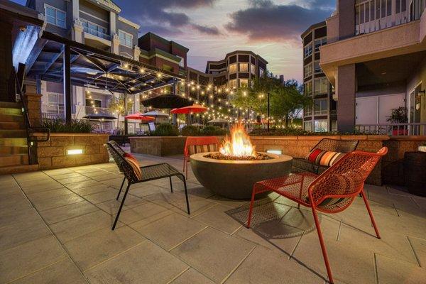 Patio Seating: Fire Pit