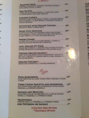 Menu May 21,2014