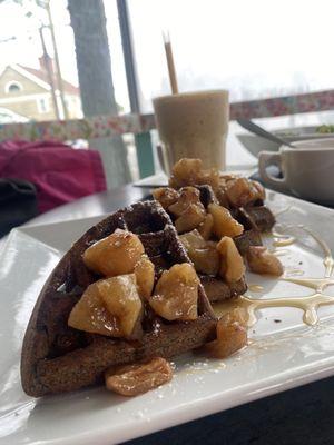 Buckwheat waffles