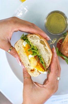 perfect egg sandwich