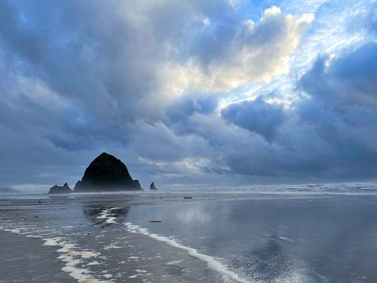 Haystack rock