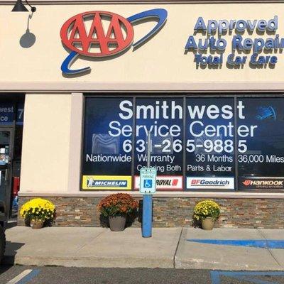 Smithwest Service Center is the AAA-Approved Repair Facility in St. James, New York.  We also provide AAA towing and roadside...