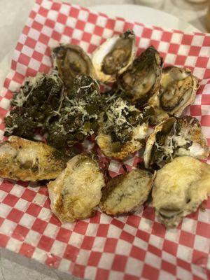 Grilled Oyster Sampler Platter